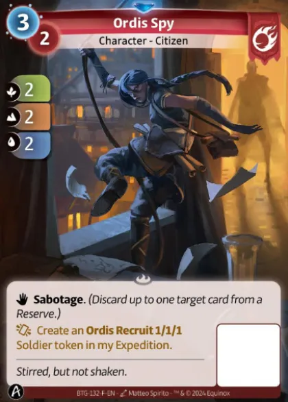 Ordis Spy (F) - Altered Kickstarter