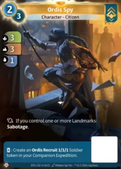 Ordis Spy (U-6472) - Altered Non-Kickstarter Uniques