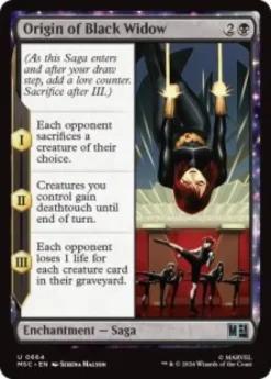 Origin of Black Widow - Marvel Super Heroes Commander