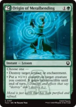 Origin of Metalbending (foil) - Avatar: The Last Airbender