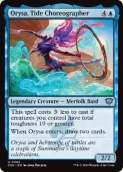Orysa, Tide Choreographer (foil) - Secrets of Strixhaven