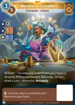 Ouroboros Croupier (U-5994) - Altered Non-Kickstarter Uniques