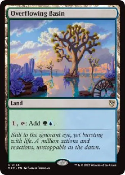 Overflowing Basin - Aetherdrift Commander