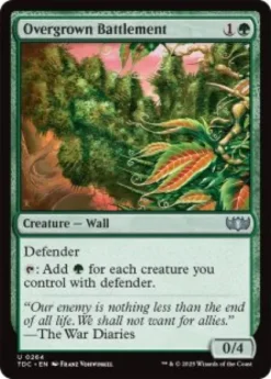 Overgrown Battlement - Tarkir: Dragonstorm Commander