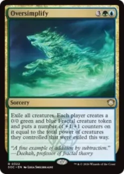 Oversimplify - Secrets of Strixhaven Commander