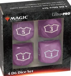 Oversized Loyalty Dice Set: Swamp (4 stuks)