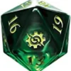 Oversized Spindown Die D20 The Brothers' War - Mishra Theme