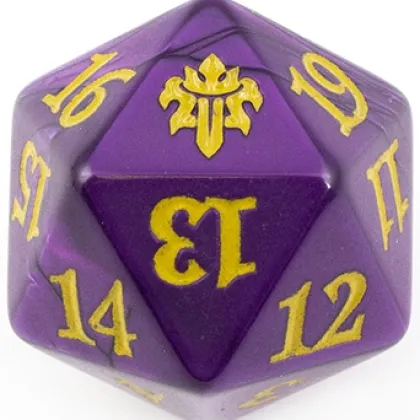 Oversized Spindown Die D20 Throne of Eldraine