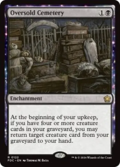 Oversold Cemetery - Foundations Commander Decks