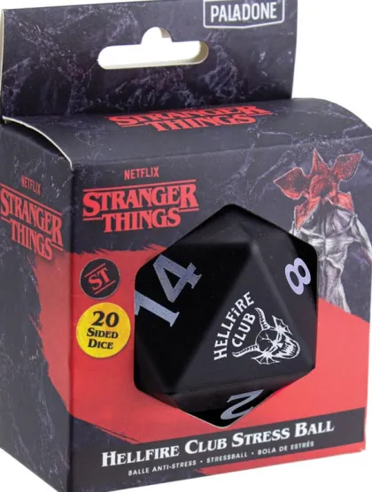 Paladone - Stranger Things: Hellfire Club Stressball Dice