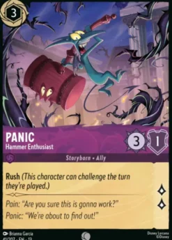 Panic, Hammer Enthusiast - Attack of the Vine