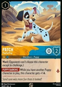 Patch, Playful Pup (foil) - Promo Set 2
