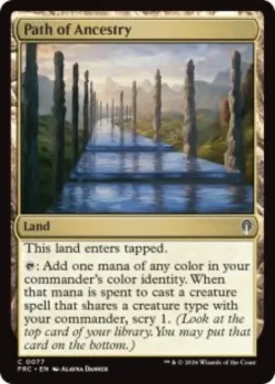 Path of Ancestry - Reality Fracture Commander