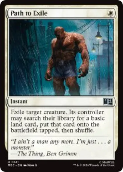 Path to Exile (surge foil) - Marvel Super Heroes Commander