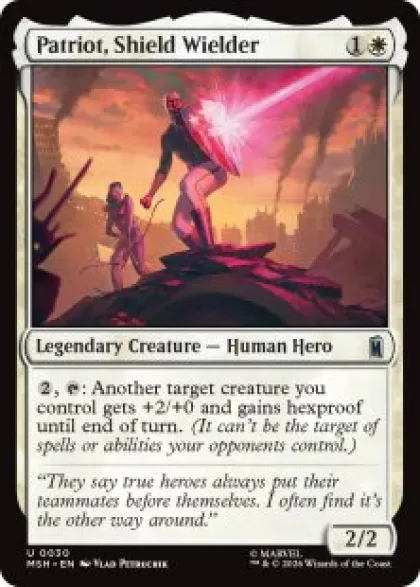 Patriot, Shield Wielder - Marvel Super Heroes