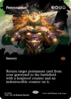 Perennation (foil) (borderless) - Tarkir: Dragonstorm Varianten