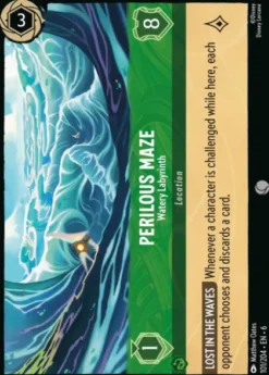 Perilous Maze, Watery Labyrinth (foil) - Azurite Sea