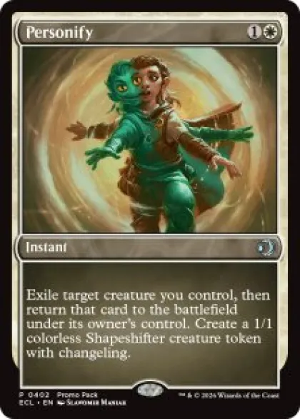 Personify (foil) - Lorwyn Eclipsed Promo's