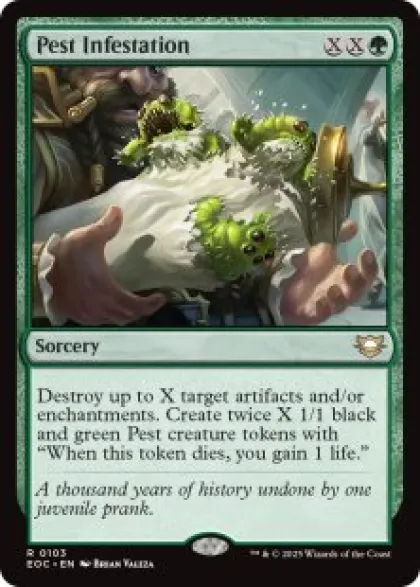 Pest Infestation - Edge of Eternities Commander