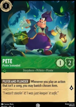 Pete, Pirate Scoundrel (foil) - Archazia's island