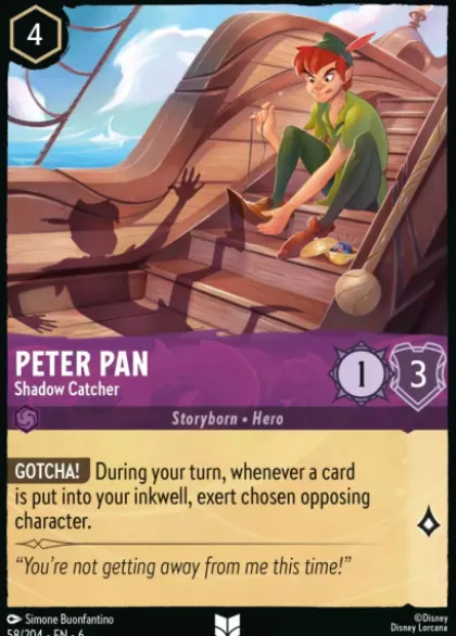 Peter Pan, Shadow Catcher - Azurite Sea