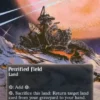 Petrified Field (#167) (galaxy foil) (borderless) - Edge of Eternities Stellar Sights