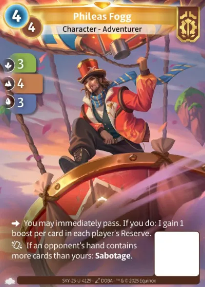 Phileas Fogg (U-4129) - skybound unique