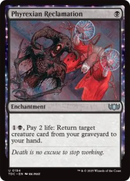 Phyrexian Reclamation - Tarkir: Dragonstorm Commander