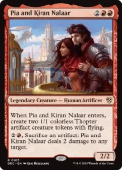 Pia and Kiran Nalaar - Aetherdrift Commander