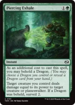 Piercing Exhale (foil) - Tarkir: Dragonstorm