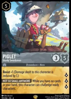 Piglet, Sturdy Swordsman (foil) - Ursula's Return