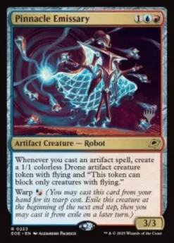 Pinnacle Emissary (foil) - Edge of Eternities Planeswalker Stamped