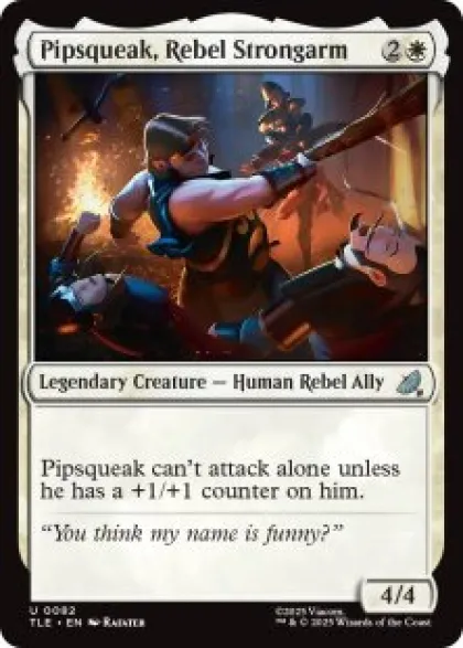 Pipsqueak, Rebel Strongarm - Avatar: The Last Airbender Eternal