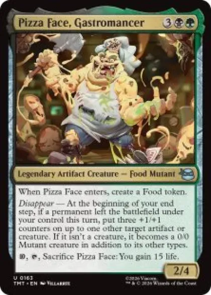 Pizza Face, Gastromancer (foil) - Teenage Mutant Ninja Turtles