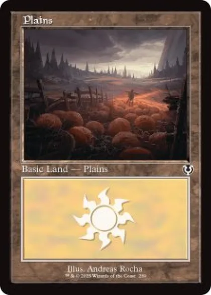 Plains (#289) (foil) - Innistrad Remastered