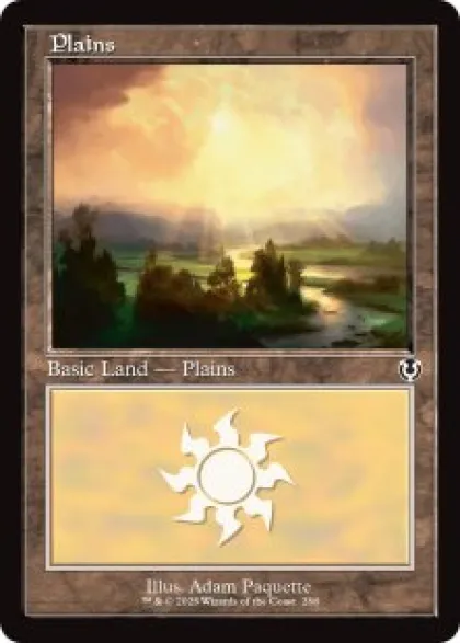 Plains (#288) (foil) - Innistrad Remastered