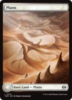 Plains (#272) (full art) - Tarkir: Dragonstorm