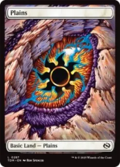 Plains (#287) (full art) - Tarkir: Dragonstorm