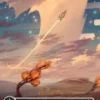 Plains (#367) (galaxy foil) (borderless) - Edge of Eternities