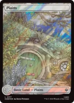 Plains (#317) (surge foil) - The Hobbit