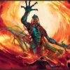 Playmat Black Stitched The Brothers' War - Gix, Yawgmoth Praetor