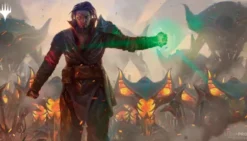 Playmat Commander The Brothers' War - Mishra, Eminent One