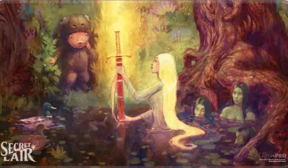 Playmat Holofoil Secret Lair: Nils Hamm - Sword of Truth and Justice