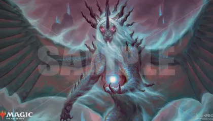 Playmat Ikoria: Lair of Behemoths: Illuna, Apex of Wishes