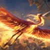Playmat Innistrad: Midnight Hunt: Sunstreak Phoenix