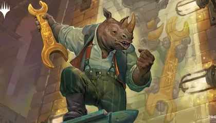 Playmat Streets of New Capenna - Workshop Warchief