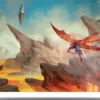 Playmat Zendikar Rising: Lavaglide Pathway