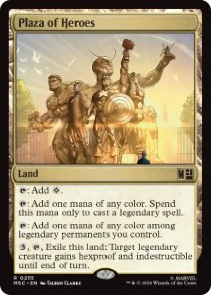 Plaza of Heroes - Marvel Super Heroes Commander