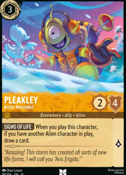 Pleakley, Arctic Naturalist (foil) - Winterspell
