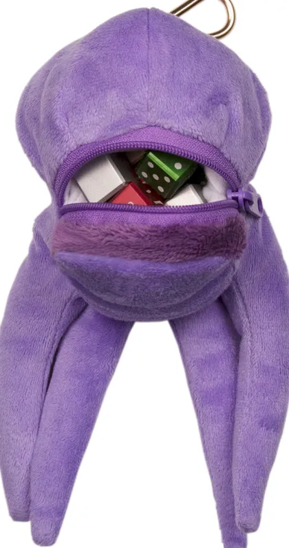 Pluche Dice Pouch Mind Flayer